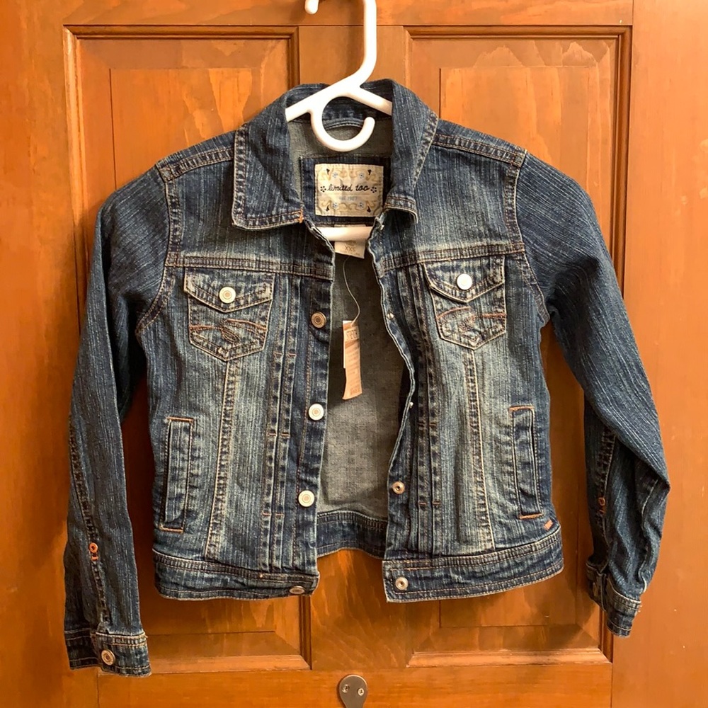 Limited Too Jean jacket NWT